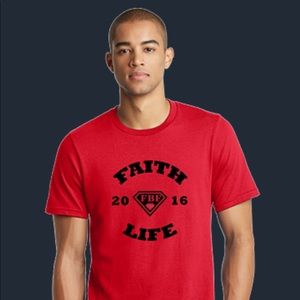 Faith Before Fame Men’s Cotton T-shirt